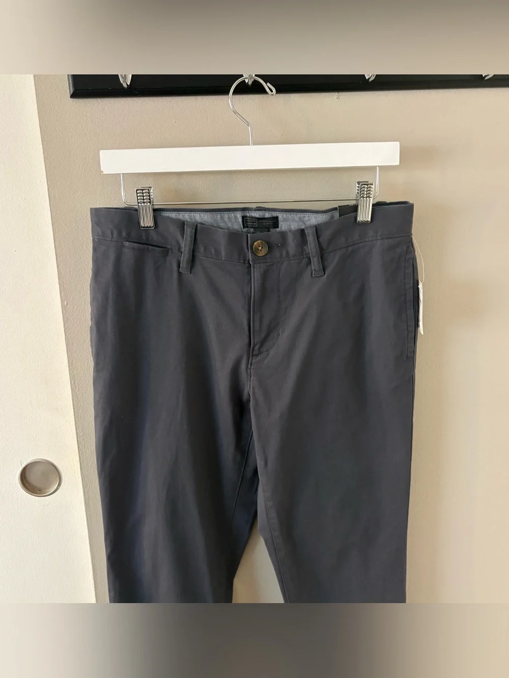 14th & Union Slim Fit Tailored Dress Pants In Grey Size Men’s 30W x 32L NWT